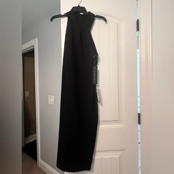 Rachel Rachel Roy Halter Sheath Dress - Black - Size XL